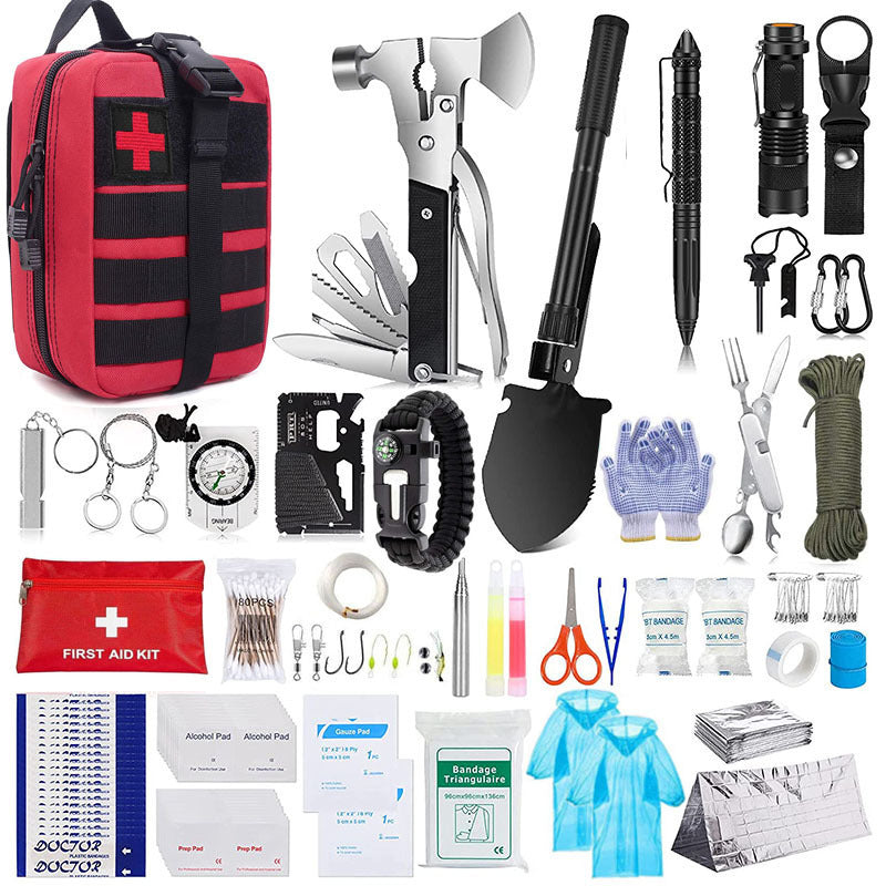 Field Survival First Aid Kit – Emergency Preparedness Pack