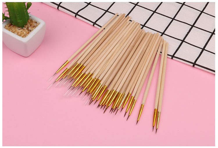 保湿水彩笔油画笔美术用品