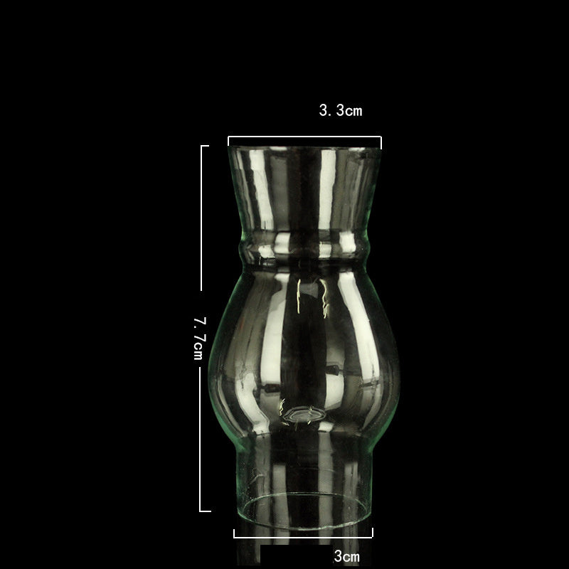 Vintage Glass Oil Lamp – Classic Decorative Firelight Lantern