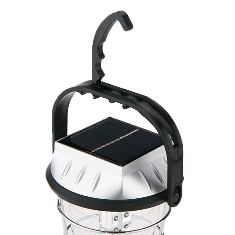 Rechargeable hand-crank camping light