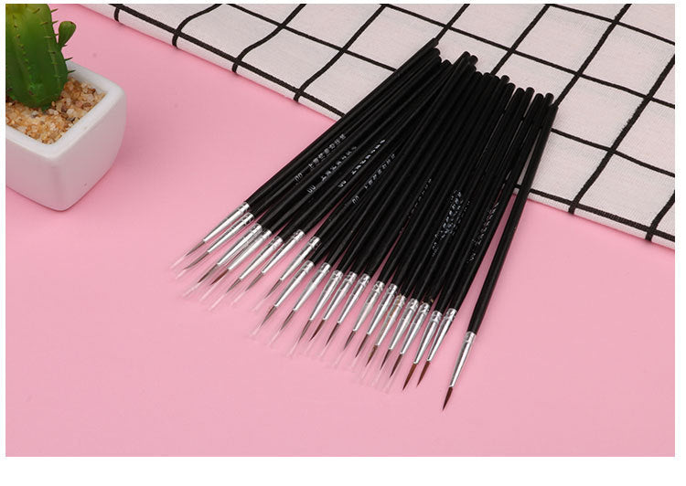 保湿水彩笔油画笔美术用品