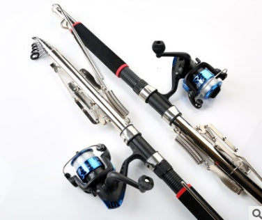 JHK Automatic Spring-Loaded Fishing Rod – Portable Auto Hook Set