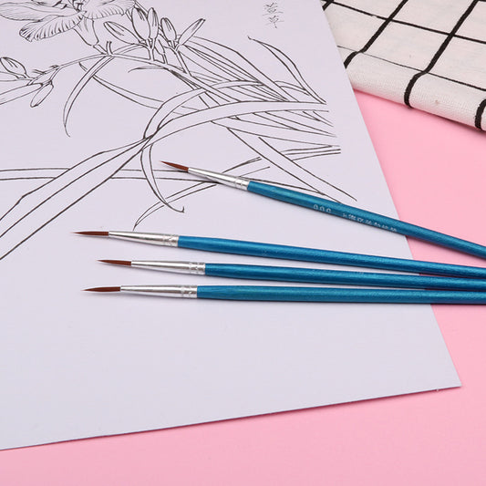 保湿水彩笔油画笔美术用品
