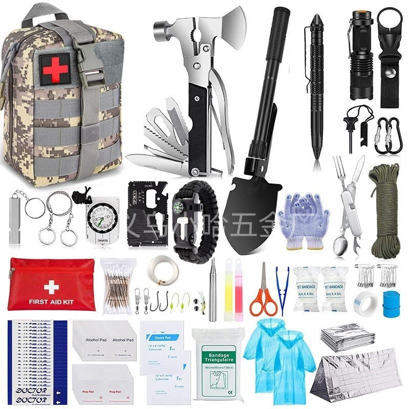 Field Survival First Aid Kit – Emergency Preparedness Pack