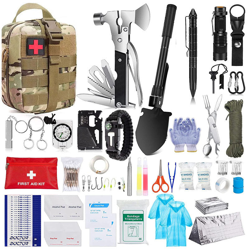 Field Survival First Aid Kit – Emergency Preparedness Pack