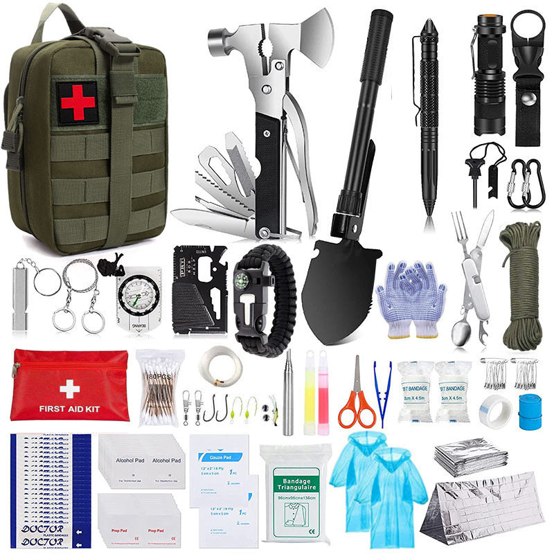 Field Survival First Aid Kit – Emergency Preparedness Pack